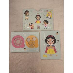 Disney World Annual Passholder Apple Pie Recipe Card & Food Stencils‎ New 2024